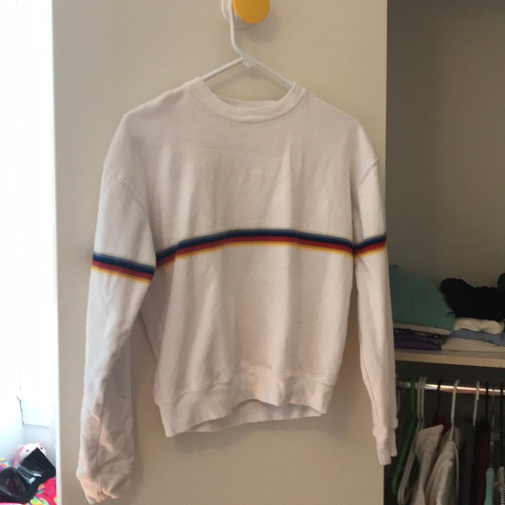 Brandy Melville striped sweatshirt- John Galt